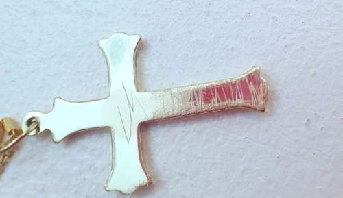 Fine 9kt gold chain and cross SPECIAL SPECIAL SPECIAL Christmas  Gift