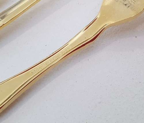 Mixmatch Eetrite Moonlight Rose cutlery 6 teaspoons 6 tea forks