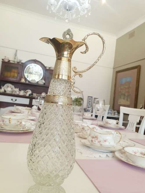 Vintage Claret decanter