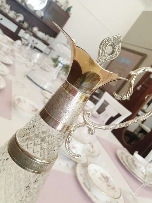 Vintage Claret decanter