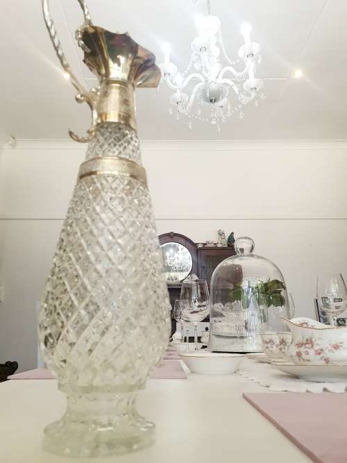 Vintage Claret decanter