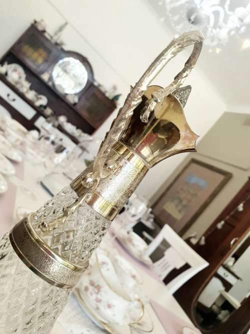 Vintage Claret decanter