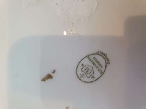 large dinner plate size cake server pink and filigree