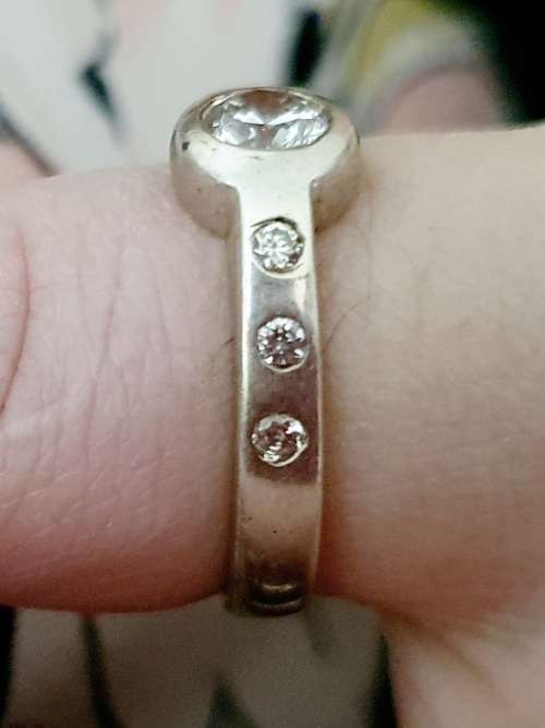 SILVER RING STAMPED 925