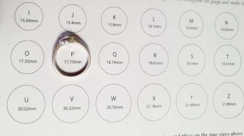 SILVER RING STAMPED 925