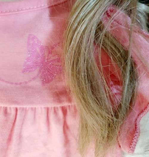 Large Vintage doll with human hair