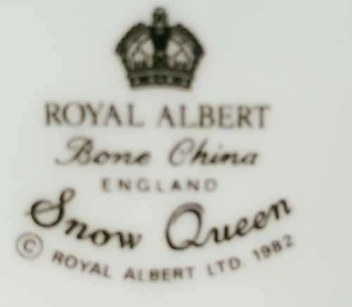 royal albert RARE RARE RARE Snow Queen MILK JUG ONLY