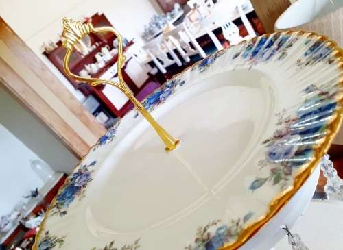 Royal Albert Moonlight Rose large single tier