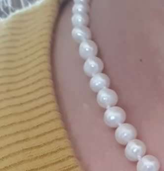 Pearls string of geniune Baroque pearls