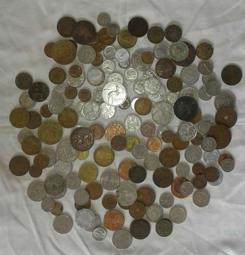 151 World Coins (42 S.A. & 109 International)
