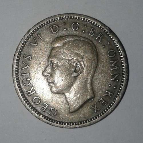 1949 six pence Great Britain