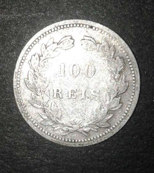 1895 Portugal 100 Reis small coin