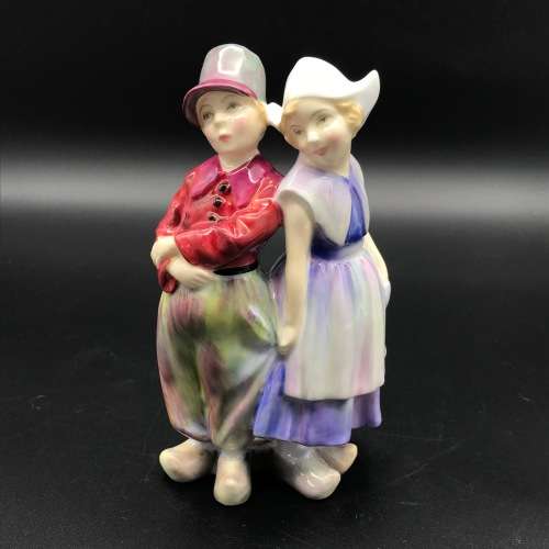 Old Rare Royal Doulton `Willy-Wont-He` Figure (HN2050)