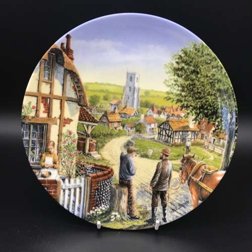 Royal Doulton 'Journey Through The Village' Collectors Plate