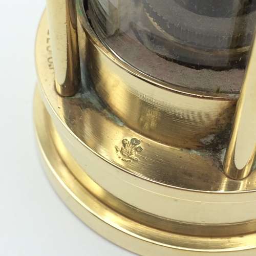 Solid Brass `E THOMAS and WILLIAMS` Welsh Miners Safety Lamp