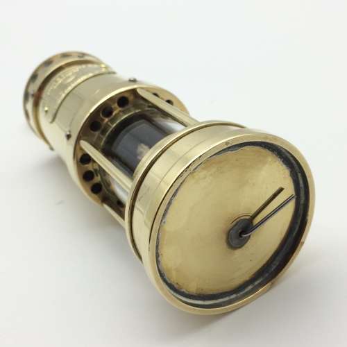 Solid Brass `E THOMAS and WILLIAMS` Welsh Miners Safety Lamp