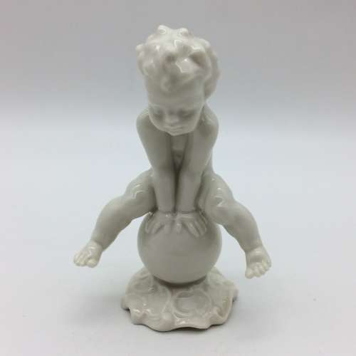 Cute `Hutschenreuther` Cherub Figure