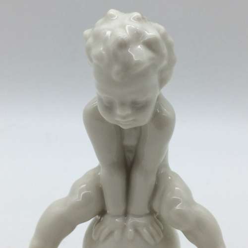 Cute `Hutschenreuther` Cherub Figure