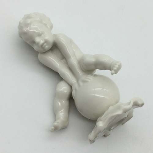 Cute `Hutschenreuther` Cherub Figure