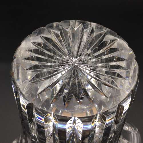 Exceptional Vintage `Stuart` Crystal Vase
