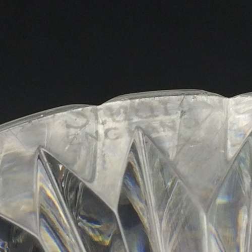 Exceptional Vintage `Stuart` Crystal Vase