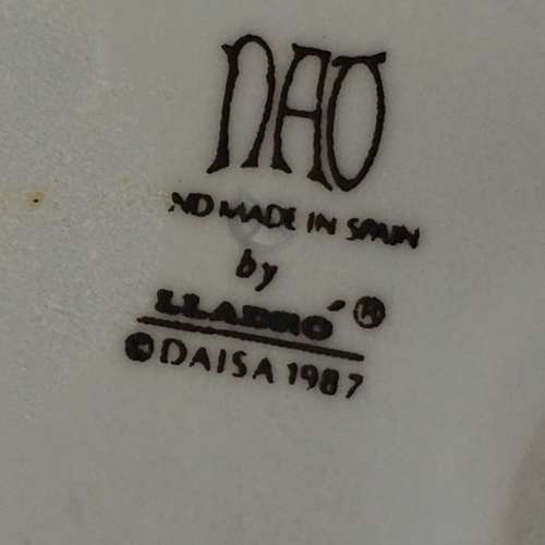 Early `Nao` by Lladro Young Girl Figurine