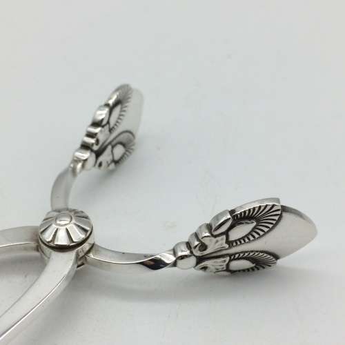 Sterling Silver `Georg Jensen` Sugar Tongs (Bittersweet)