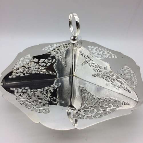 Vintage Silver-Plated Dessert or Snack Stand