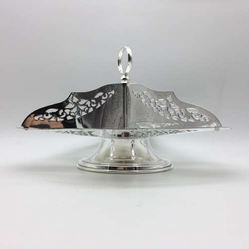 Vintage Silver-Plated Dessert or Snack Stand