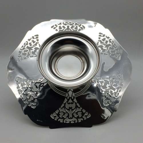 Vintage Silver-Plated Dessert or Snack Stand