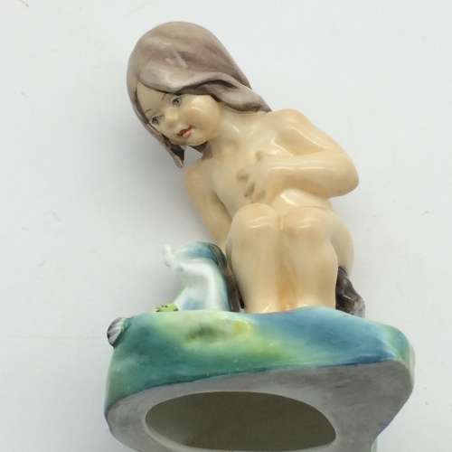 Adorable Royal Worcester `August` Child Figurine (3441)