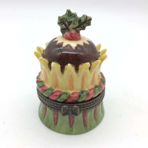 Vintage `Villeroy and Boch` Christmas Trinket Box (no box)