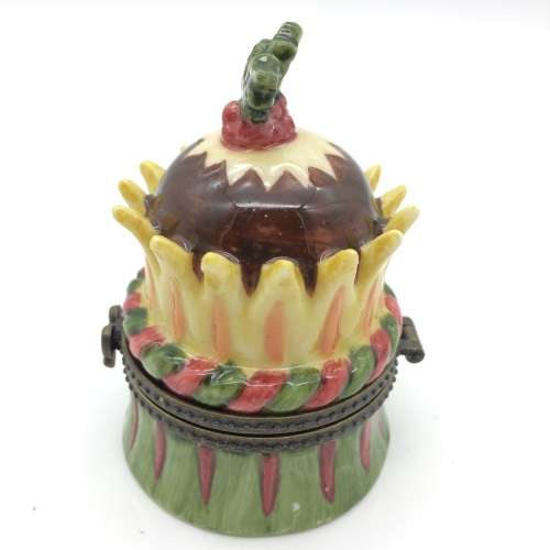 Vintage `Villeroy and Boch` Christmas Trinket Box (no box)