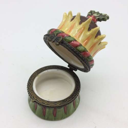 Vintage `Villeroy and Boch` Christmas Trinket Box (no box)