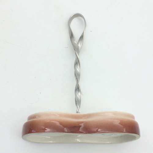 Charming `Franciscan Monks` Salt and Pepper Pots on Stand