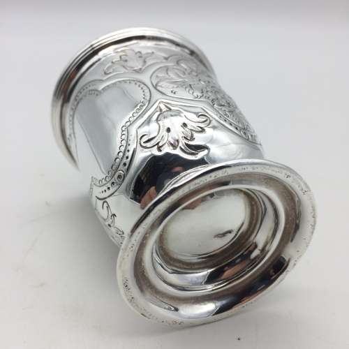 Victorian Silver-Plated Christening Mug (un-named)