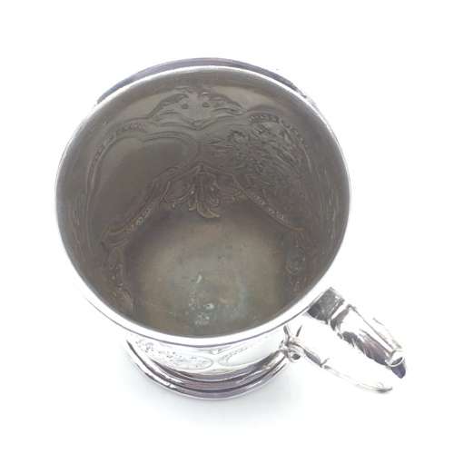 Victorian Silver-Plated Christening Mug (un-named)