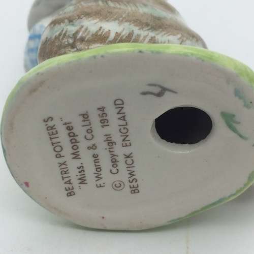 Beatrix Potter `Miss Moppet` Beswick Figure