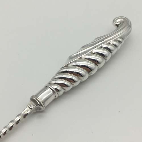 Attractive Antique Silver-Plated Bread Fork