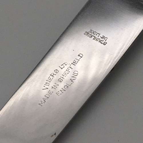 Vintage Sterling Silver `Queens Pattern` Cheese Knife