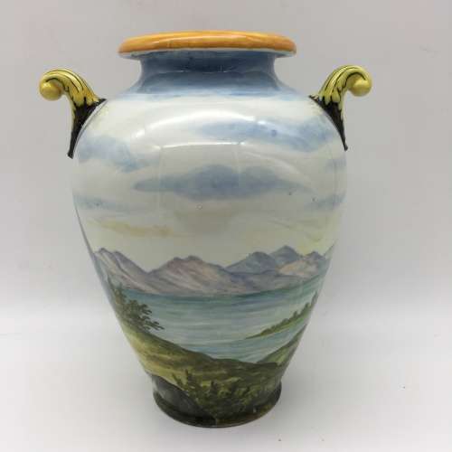 Rare Antique `Richard Ginori Majolica` Vase