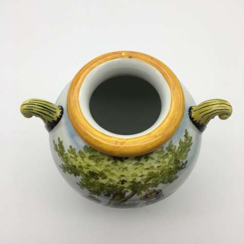 Rare Antique `Richard Ginori Majolica` Vase