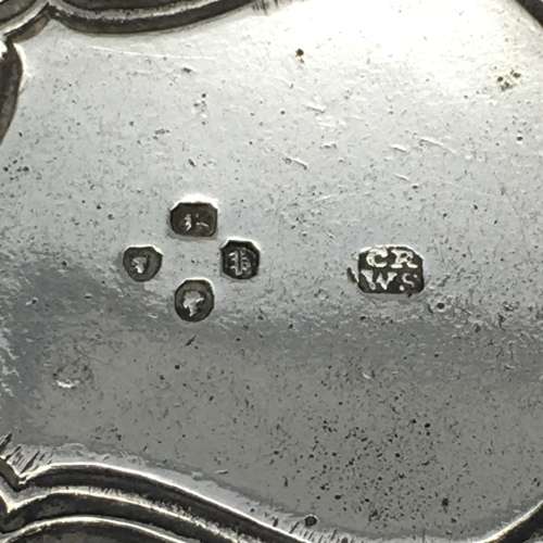 Victorian Silver `SHERRY` Decanter Label