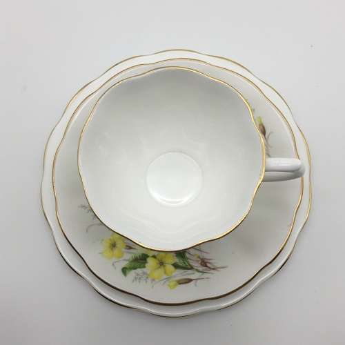 Vintage Royal Albert `Friendship - Primrose` China Trio