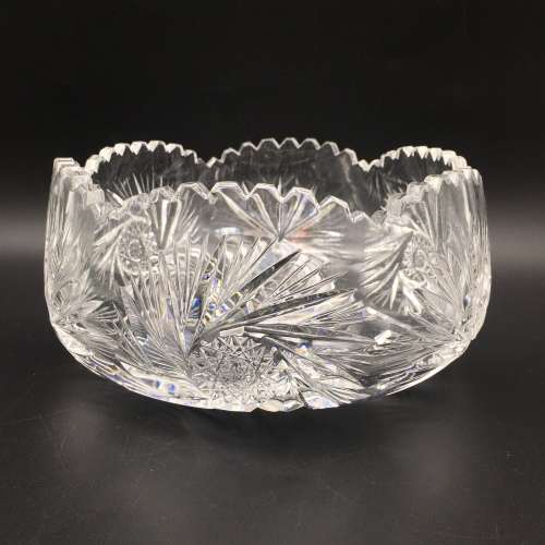 Super Quality Vintage `Bohemian Crystal` Bowl