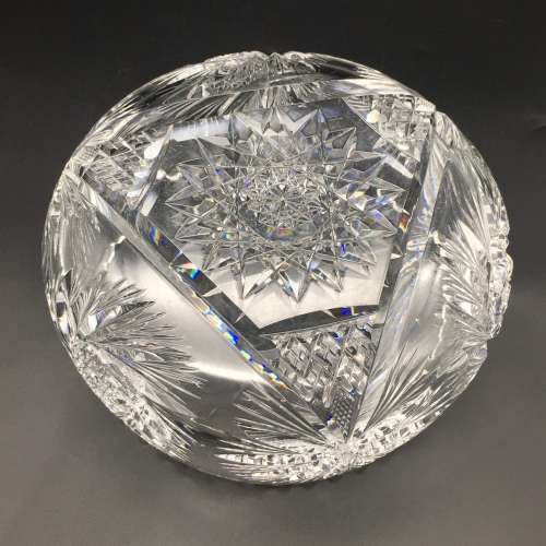 Super Quality Vintage `Bohemian Crystal` Bowl