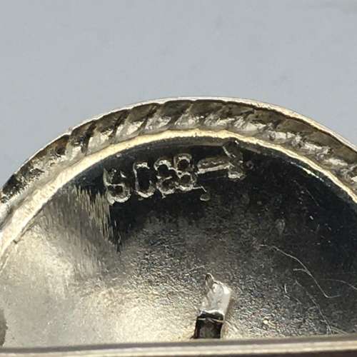 Norwegian Silver `Solje` Filigree Vintage Brooch