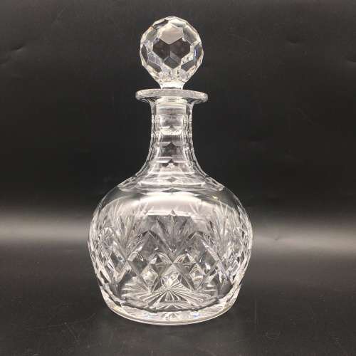 Quality `Royal Doulton` Cut Crystal Decanter