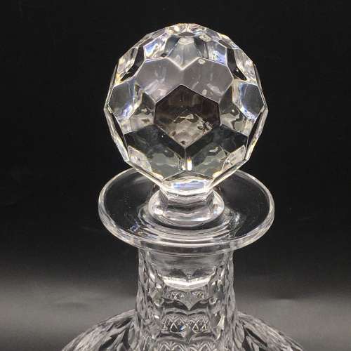 Quality `Royal Doulton` Cut Crystal Decanter