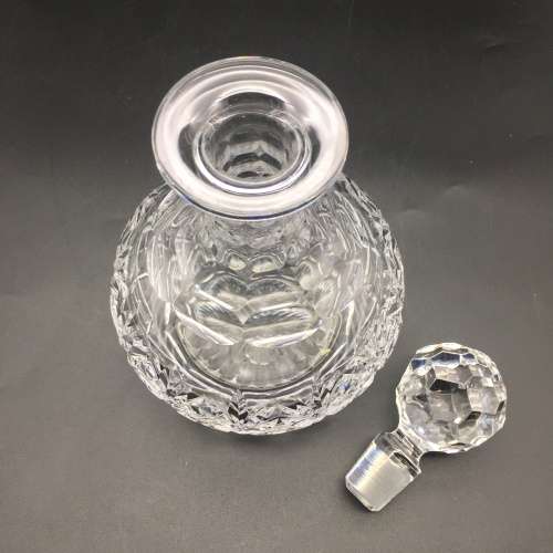 Quality `Royal Doulton` Cut Crystal Decanter